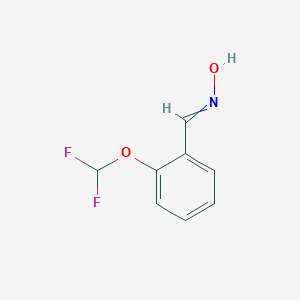 N-{[2-(difluoromethoxy)phenyl]methylidene}hydroxylamineͼƬ