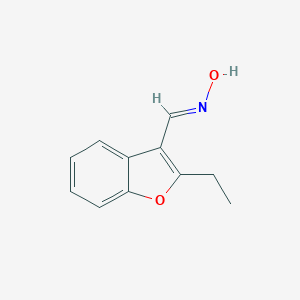 N-[(2-ethyl-1-benzofuran-3-yl)methylidene]hydroxylamine图片