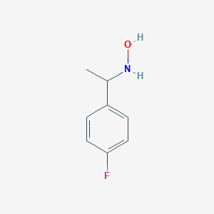 N-[1-(4-fluorophenyl)ethyl]hydroxylamine图片