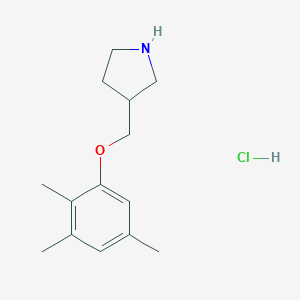 3-[(2,3,5-Trimethylphenoxy)methyl]pyrrolidinehydrochlorideͼƬ