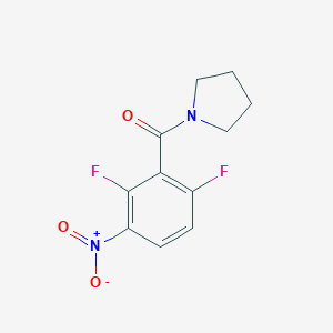 1-(2,6-Difluoro-3-nitrobenzoyl)pyrrolidineͼƬ