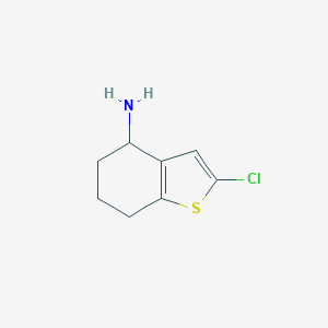 2-chloro-4,5,6,7-tetrahydro-1-benzothiophen-4-amineͼƬ