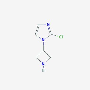 1-(azetidin-3-yl)-2-chloro-1H-imidazole图片