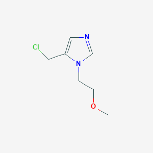 5-(chloromethyl)-1-(2-methoxyethyl)-1H-imidazole hydrochlorideͼƬ