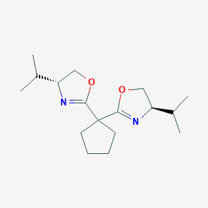 (4R,?4'R)?-2,?2'-?环戊亚基双[?4,?5-?二氢-?4-异丙基恶唑]图片