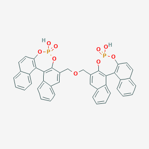 (11bS,11'bS)-2,2'-[氧二(亚甲基)]双[4-羟基-4,4'-二氧化联萘[2,1-d:1',2'-f][1,3,2]二氧磷杂]图片