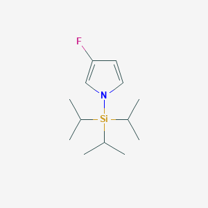 3-Fluoro-1-[tris(1-methylethyl)silyl]-1h-pyrroleͼƬ