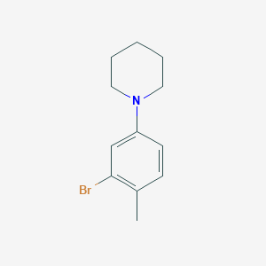 1-(3-Bromo-4-methylphenyl)piperidineͼƬ