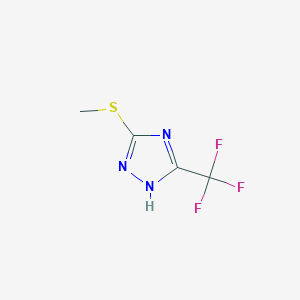 5-(methylthio)-3-(trifluoromethyl)-1H-1,2,4-triazoleͼƬ