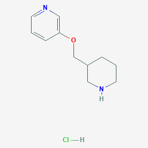 3-[(3-Pyridinyloxy)methyl]piperidine HydrochlorideͼƬ