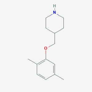 4-[(2,5-Dimethylphenoxy)methyl]piperidineͼƬ