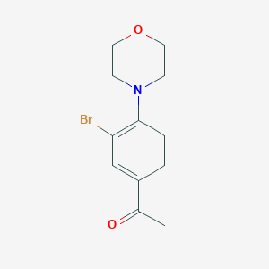 4-Acetyl-2-Bromo-1-morpholinobenzeneͼƬ