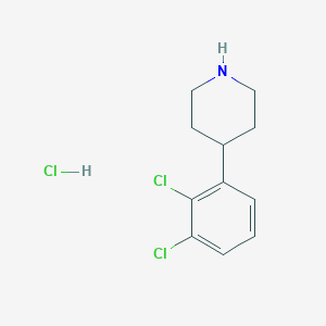 4-(2,3-dichlorophenyl)piperidine hydrochloride图片