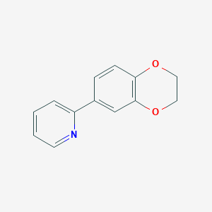 2-[3,4-(Ethylenedioxy)phenyl]pyridineͼƬ