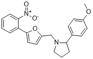 2-(4-methoxyphenyl)-1-{[5-(2-nitrophenyl)furan-2-yl]methylpyrrolidineͼƬ