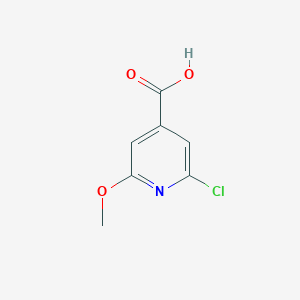 2-氯-6-甲氧基吡啶-4-羧酸图片