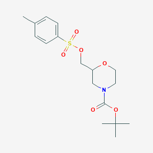 tert-Butyl 2-((tosyloxy)methyl)morpholine-4-carboxylateͼƬ