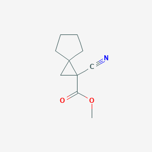 methyl 1-cyanospiro[2,4]heptane-1-carboxylateͼƬ