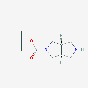 tert-butyl(3aS,6aS)-rel-octahydropyrrolo[3,4-c]pyrrole-2-carboxylateͼƬ