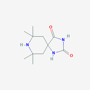 7,7,9,9-Tetramethyl-1,3,8-triazaspiro[4,5]decane-2,4-dioneͼƬ