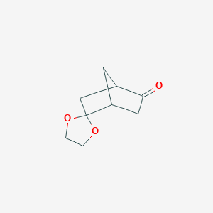 Spiro[bicyclo[2,2,1]heptane-2,2'-[1,3]dioxolan]-5-oneͼƬ