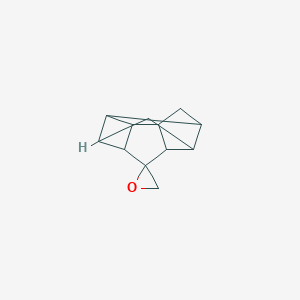 Spiro[oxirane-2,8'-pentacyclo[5,4,0,0^{2,6},0^{3,10},0^{5,9}]undecane]ͼƬ