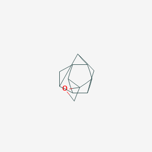 spiro[oxirane-2,4'-pentacyclo[6,3,0,0^{2,6},0^{3,10},0^{5,9}]undecane]图片