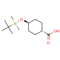 trans-4-[(tert-butyldimethylsilyl)oxy]cyclohexane-1-carboxylicacidͼƬ