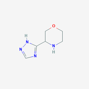 3-(1H-1,2,4-triazol-3-yl)morpholineͼƬ