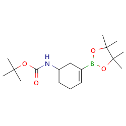 tert-butylN-[3-(tetramethyl-1,3,2-dioxaborolan-2-yl)cyclohex-3-en-1-yl]carbamateͼƬ