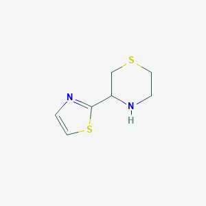 3-(1,3-thiazol-2-yl)thiomorpholineͼƬ