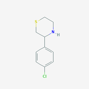 3-(4-Chlorophenyl)thiomorpholineͼƬ