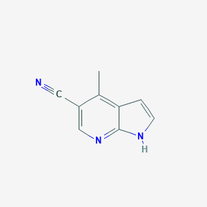 4-methyl-1H-pyrrolo[2,3-b]pyridine-5-carbonitrileͼƬ