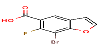 7-bromo-6-fluoro-benzofuran-5-carboxylicacidͼƬ