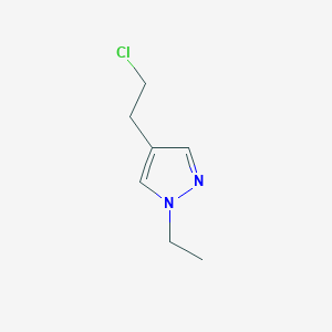 4-(2-chloroethyl)-1-ethyl-1H-pyrazoleͼƬ