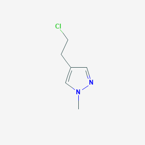 4-(2-Chloroethyl)-1-methyl-1H-pyrazoleͼƬ