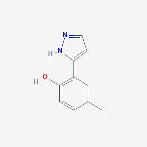 3-(2-Hydroxy-5-methylphenyl)pyrazoleͼƬ