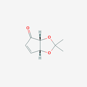 (3Ar,6aR)-2,2-Dimethyl-3aH-cyclopenta[d][1,3]dioxol-4(6aH)-one图片