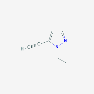 1-ethyl-5-ethynyl-1H-pyrazole图片