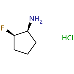 (1S,2R)-2-fluorocyclopentan-1-aminehydrochlorideͼƬ