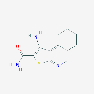 1-Amino-6,7,8,9-tetrahydrothieno[2,3-c]isoquinoline-2-carboxamideͼƬ