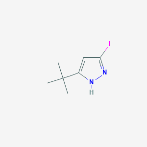 3-(tert-Butyl)-5-iodo-1H-pyrazoleͼƬ