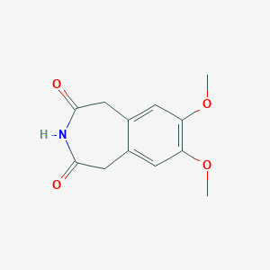 7,8-dimethoxy-2,3,4,5-tetrahydro-1H-3-benzazepine-2,4-dioneͼƬ