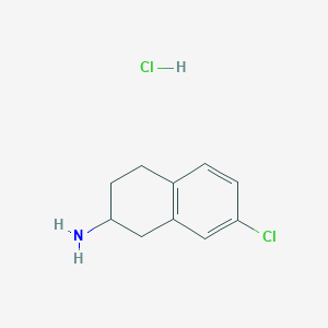 7-chloro-1,2,3,4-tetrahydronaphthalen-2-amineͼƬ