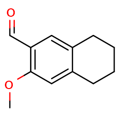 3-methoxy-5,6,7,8-tetrahydronaphthalene-2-carbaldehydeͼƬ