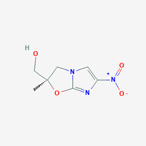 [(2R)-2-methyl-6-nitro-2H,3H-imidazo[2,1-b][1,3]oxazol-2-yl]methanolͼƬ