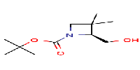 tert-butyl(2S)-2-(hydroxymethyl)-3,3-dimethylazetidine-1-carboxylateͼƬ