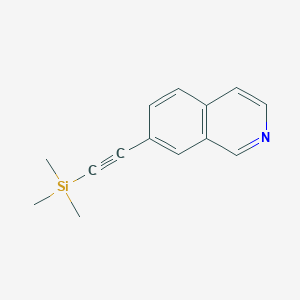 7-((Trimethylsilyl)ethynyl)isoquinolineͼƬ