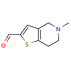 5-methyl-4H,5H,6H,7H-thieno[3,2-c]pyridine-2-carbaldehydeͼƬ