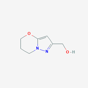 {5H,6H,7H-pyrazolo[3,2-b][1,3]oxazin-2-yl}methanolͼƬ